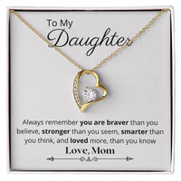 Load image into Gallery viewer, To My Daughter - Forever Love Necklace
